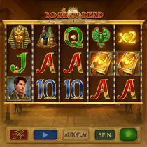 CrownSlots - Book of Dead Slot Game