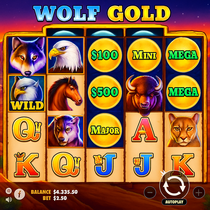 CrownSlots - Wolf Gold Slot Game by Pragmatic Play